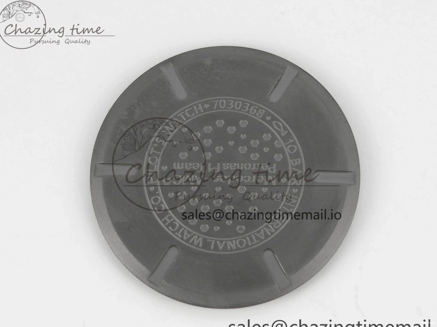 MIROTIME 0109 Pilot Mark XX BLSF 1:1 Best Edition Black Blue Dial on Blue Rubber Strap MIYOTA Sleek 6989